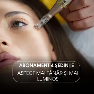 Abonament Microneedling cu Exozomi Anti-Îmbătrânire (Față & Gât)