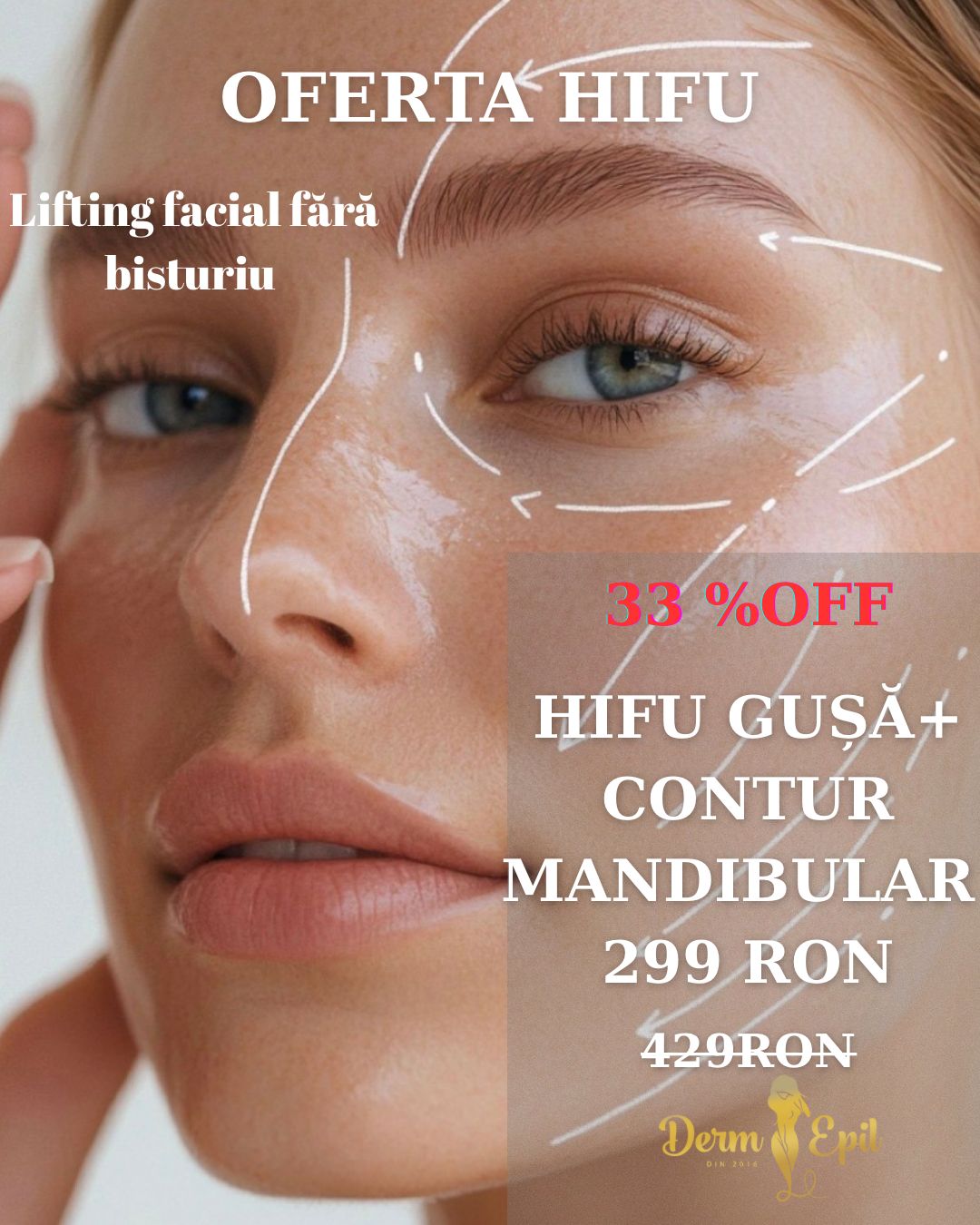 HiFu Gușă + Contur Mandibular