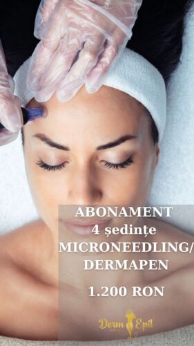 Abonament 4 Sedinte Microneedling Fată