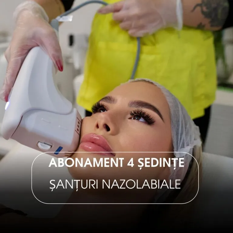 Abonament 4 ședințe HiFU Șanțuri nazolabiale