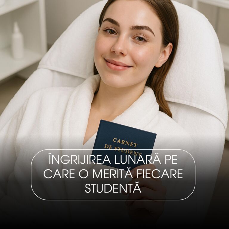 🎓 Oferta pentru Studente: Tratament facial de curățare profesională a tenului + Stilizare sprâncene