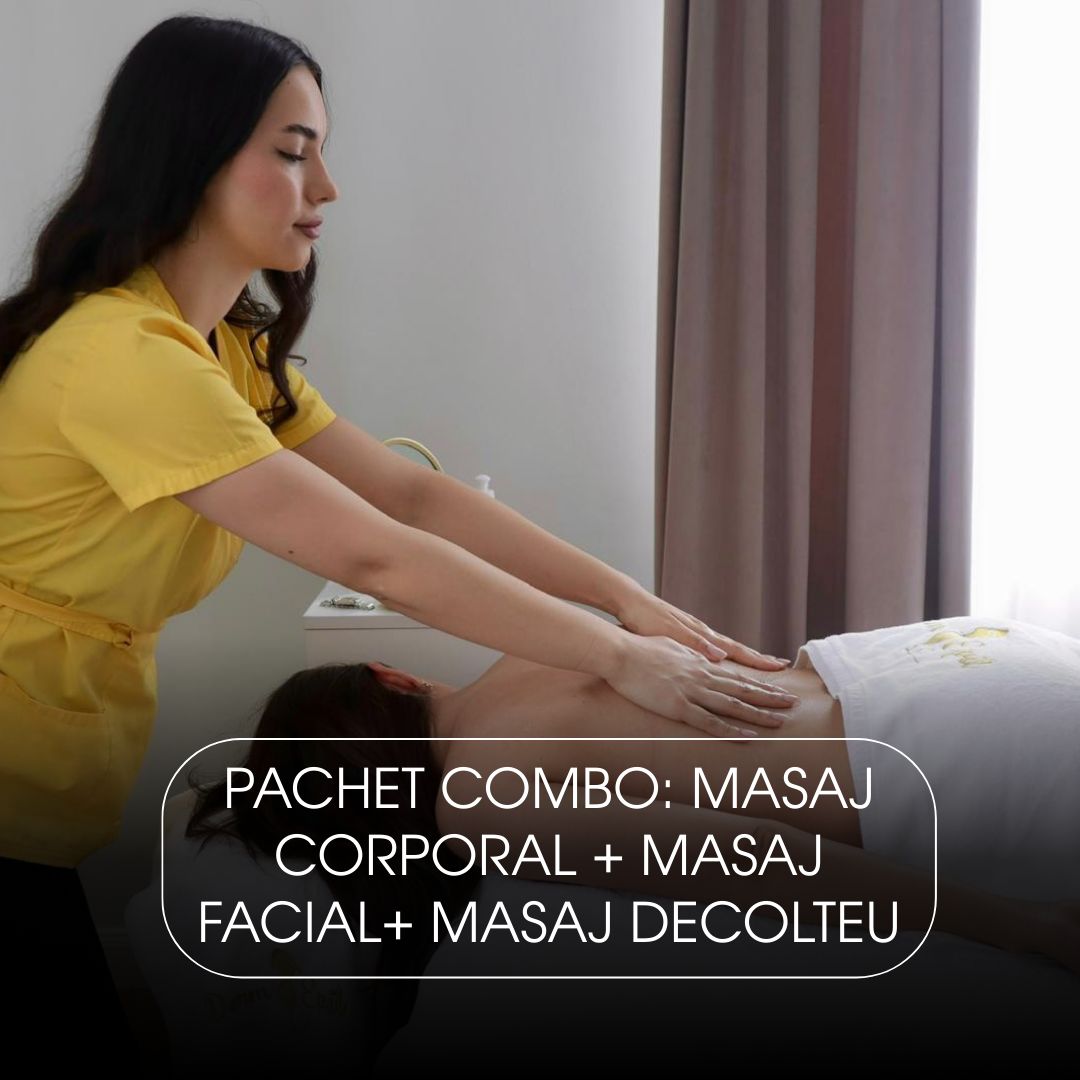 Masaj Corporal+Masaj Facial+Masaj Decolteu