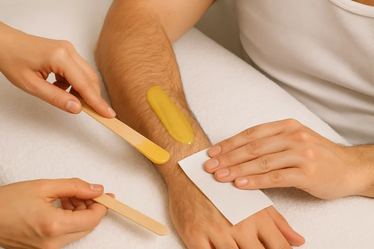 Epilare cu ceară Brate Barbati