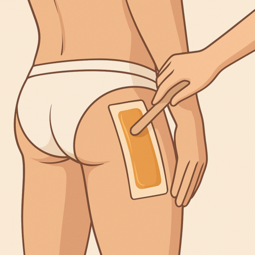 Epilare cu ceară Fese Barbati