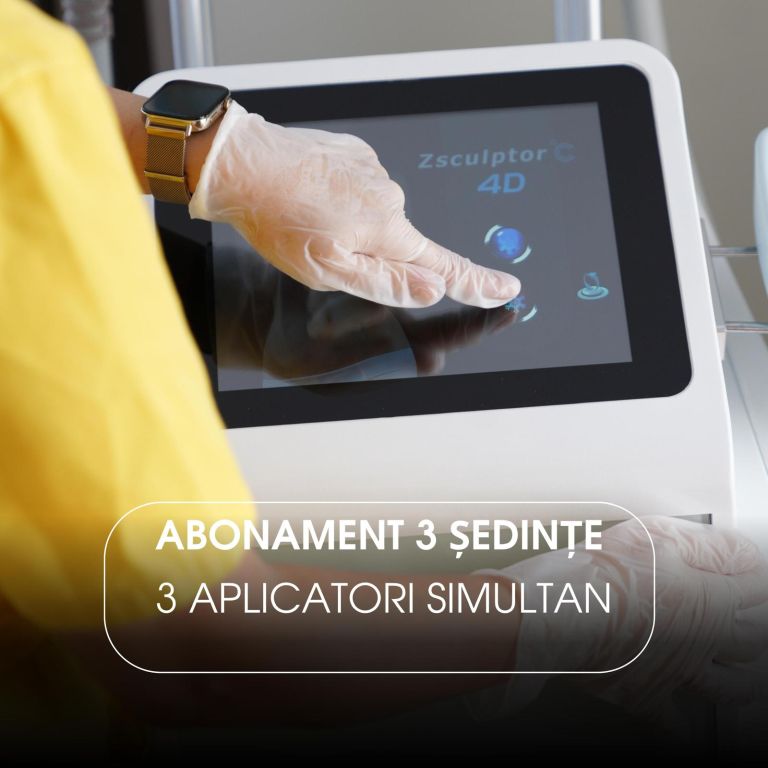 Abonament Lipoliză cu șoc termic 3 Aplicatori