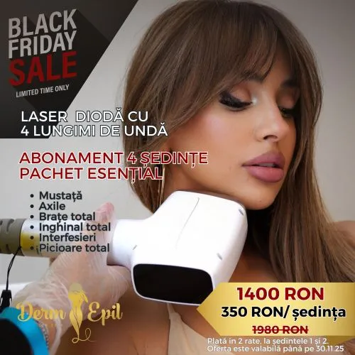 Abonament Black Friday 4 ședințe Pachet Esențial (4 lungimi de undă)