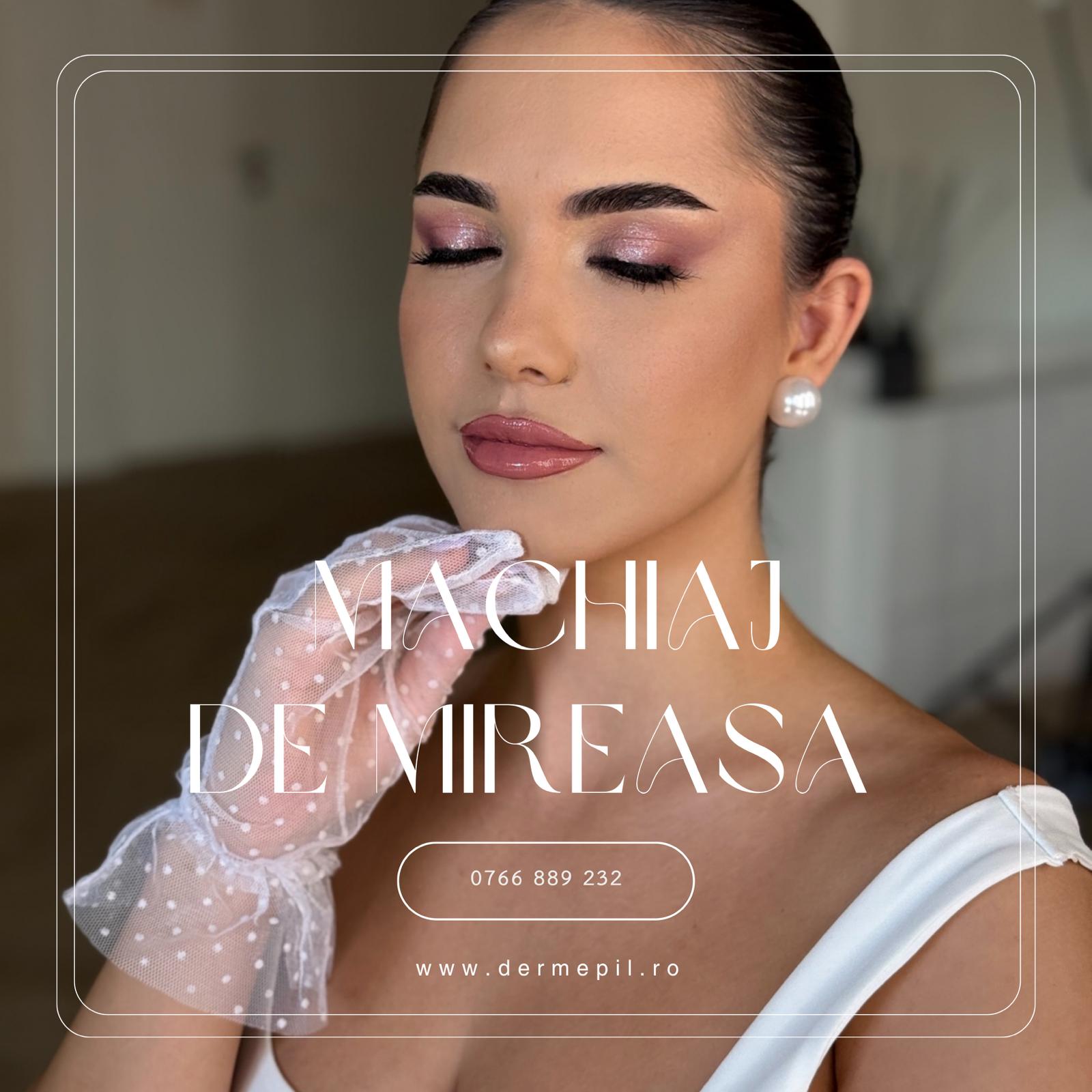 Make-up de mireasă ( include proba )