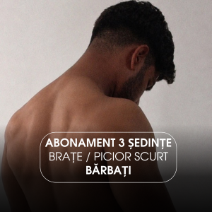 3 Ședințe la alegere: Brațe/Picior scurt Bărbați – 4 Lungimi de undă