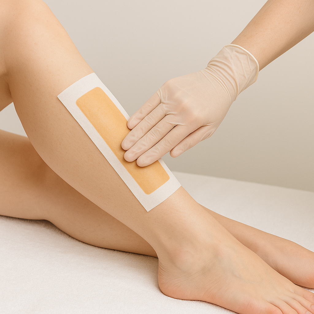 epilare cu ceara picior inferior dermepil epilare cu ceara picior inferior dermepil