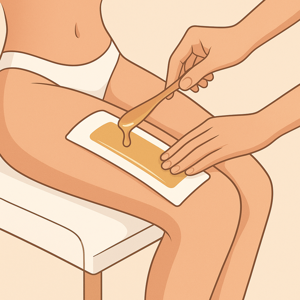 epilare cu ceara picior superior dermepil epilare cu ceara picior superior dermepil