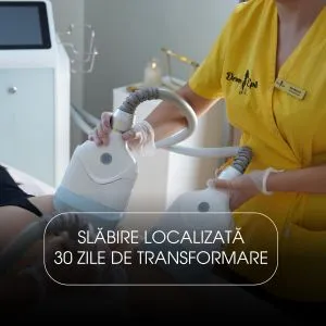 Criolipoliză/Lipoliză 3 zone + 4 Electrostimulări + 4 Împachetări