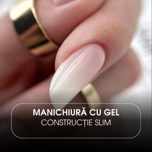 Manichiură cu gel – Construcție Slim